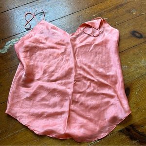 Vintage 1980s 100% silk cami